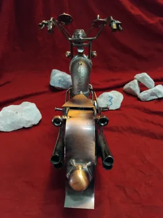 Escultura de Motocicleta