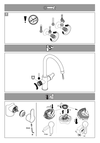Kit filtrazione Grohe StartCurve e miscelatore