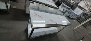 Mesa de trabajo mueral acero inoxidable hostelería