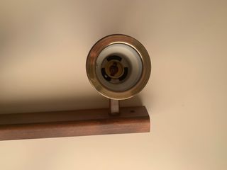 LÁMPARA TECHO 3 FOCOS MADERA