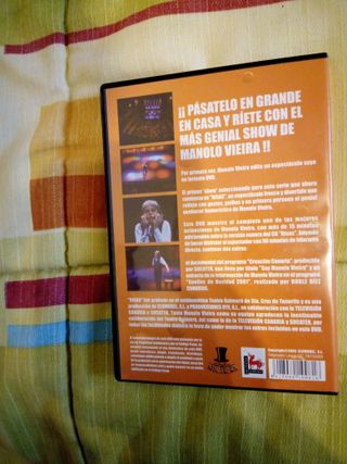 Pack 3 DVD Humorista Canario Manolo Vieira