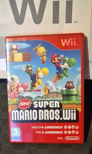 Consola Nintendo Wii + Wii Fit Plus + Mario Wii