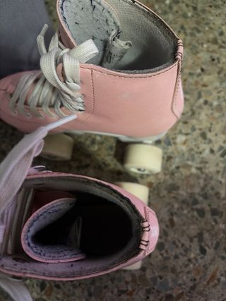 Patines rosas para niña marca oxelo
