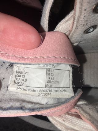 Patines rosas para niña marca oxelo