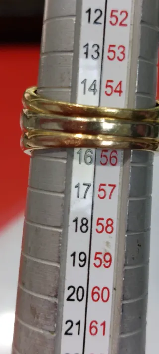 Anillo Oro 18K con Circonitas