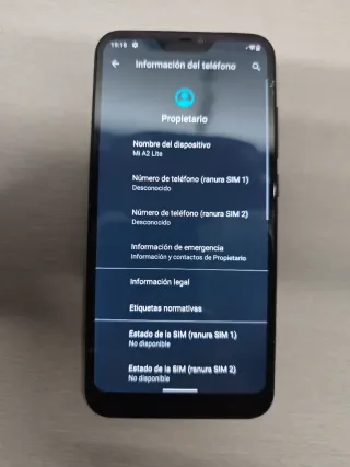 Xiaomi Mi A2 Lite Negro