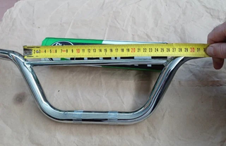 Manillar Cromado  + Protector