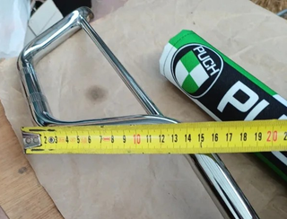 Manillar Cromado  + Protector