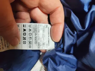 Piumino Benetton bambino vera piuma