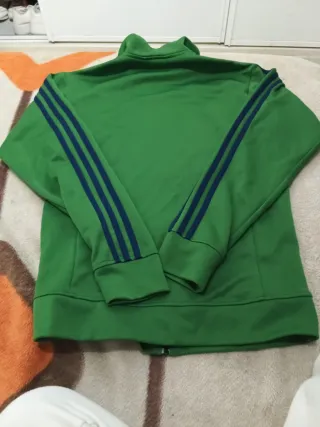 Chaqueta Adidas Verde y Azul Talla M