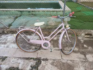 Bicicleta GAC rosa vintage