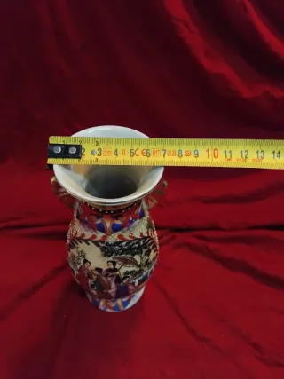 Jarrón Tibor Chino Cerámica Porcelana