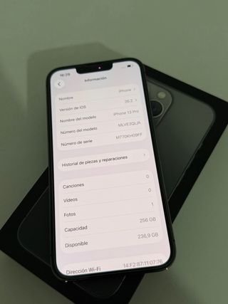 Iphone 13 Pro 256 Gb impoluto
