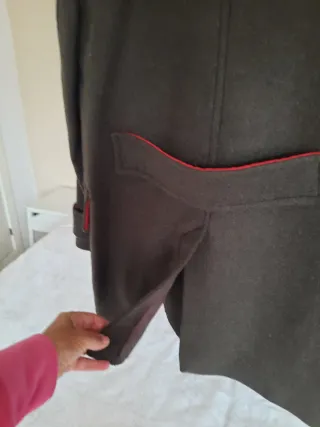 Chaquetón Marinero Zara Verde Oliva