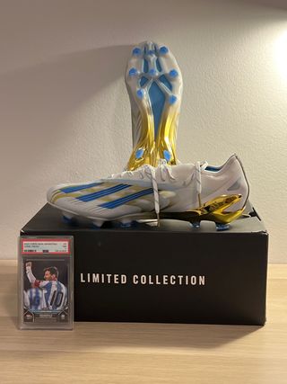 Adidas x Crazyfast 1 Messi + cromo Topps Argentina
