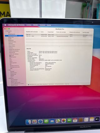 MacBook Pro 16/512GB 2019 i7