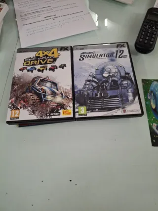 Lote 2 juegos PC 4x4 Off-Road Drive