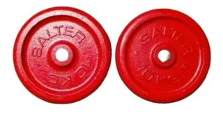 DISCOS DE PESAS SALTER DE 10KG Y 30MM
