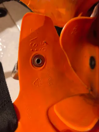 Botas de esquí de travesía Scarpa Laser Naranja