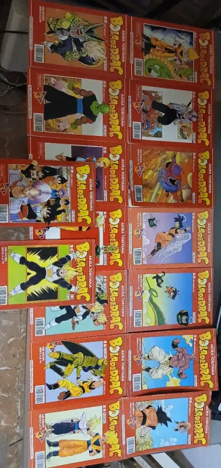 Cómics bola de drac serie vermella