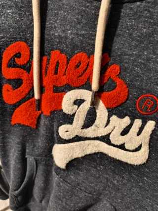 Sudadera Superdry original azul talla M