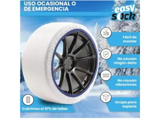 Cadenas de tela para nieve