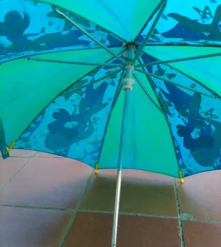 Paraguas infantil de la Sirenita