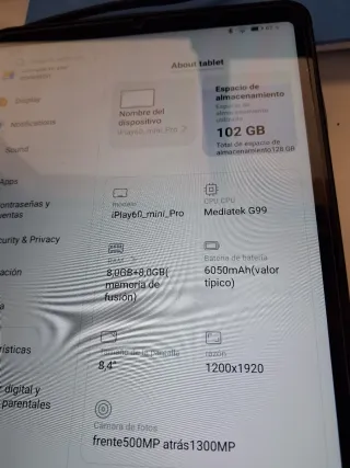 Tablet Alldocube iPlay 60 mini pro in nero