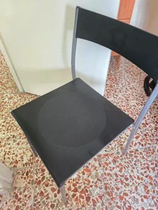 2 sillas patio/jardín/cocina