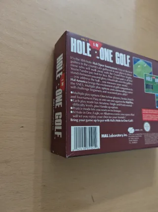 Super Nintendo Golf PAL Version