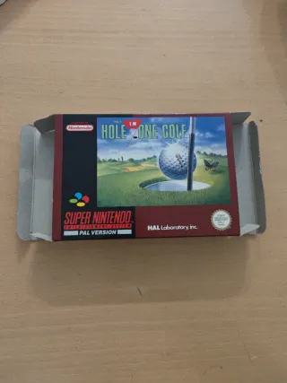 Super Nintendo Golf PAL Version