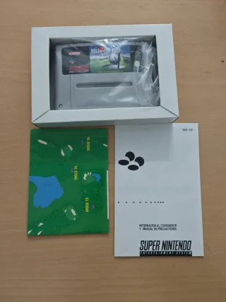 Super Nintendo Golf PAL Version