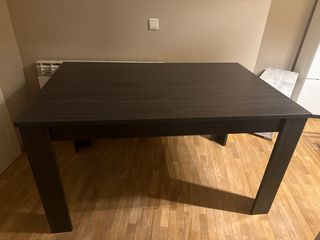 Mesa de comedor extensible madera