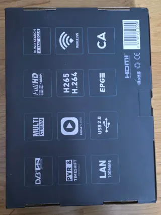 Decodificador Satélite Viark Lil2 HD