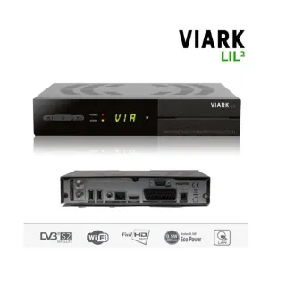 Decodificador Satélite Viark Lil2 HD