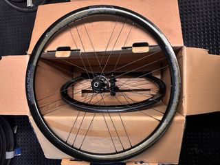 Juego Ruedas Carbono Shamal Disc