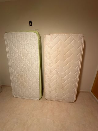2 Colchones Individuales 90cm