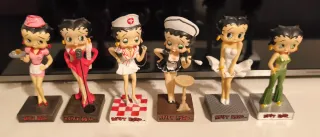 6 Figuras Betty Boop Colección
