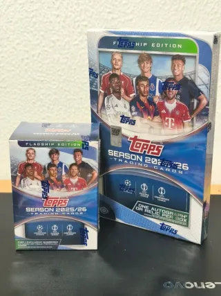 Lote cajas Topps UCC flagship 2025 2026