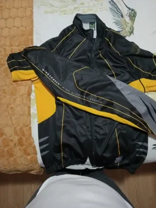 Chaqueta maillot ciclismo desmontable XXL