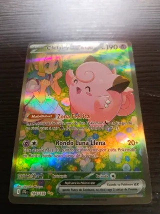 Carta Pokémon Clefairy EX de Lylia 184/159