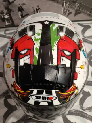 Casco Moto Infantil Shiro talla YM (52CM)