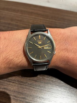 Seiko 5 automático vintage day-date
