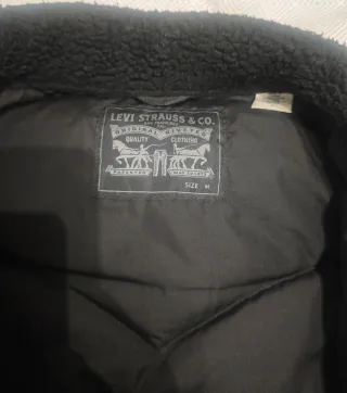 Chaqueta Levi's Negra Plumas