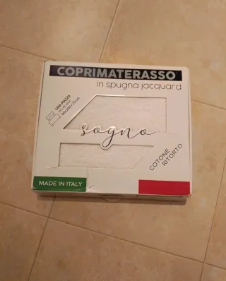 Coprimaterasso Spugna Jacquard 90x200+25.