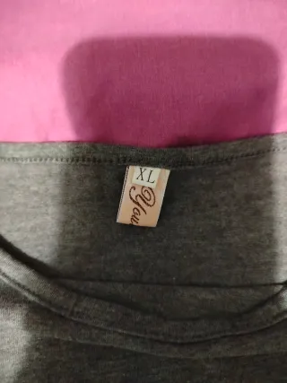 Maglia o vestito grigio manica lunga