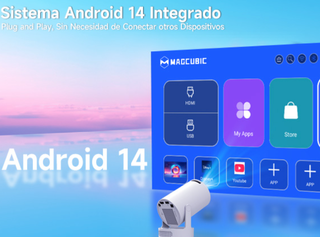 Proyector MAGCUBIC HY300PRO Blanco