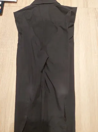 Camisa H&M Premium Cotton Talla M Negra