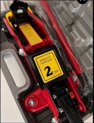 Cric sollevatore auto 2T con valigetta