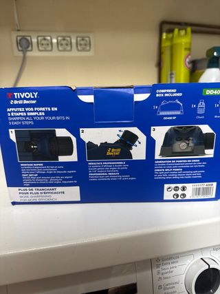 Afilador Brocas Tivoly Drill Doctor DD400 XP